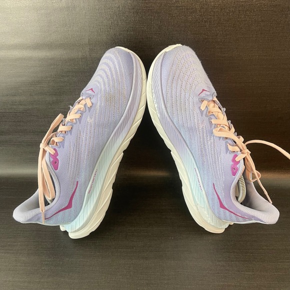 Hoka One Mach 5 Womens Size 9 Purple Athletic Comfort Training Running Shoes - Picture 8 of 9
